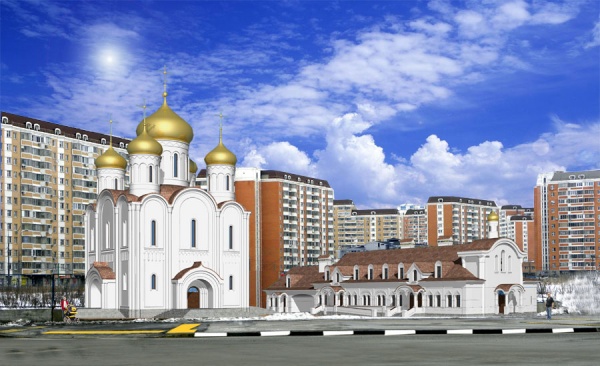Проект строительства нового храма в Кожухово