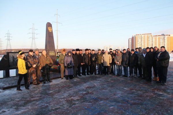 Открытие памятника Защитникам Отечества 2014 год-6