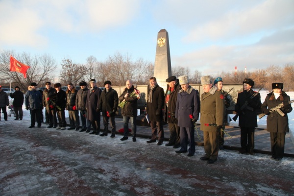 Открытие памятника Защитникам Отечества 2014 год-19