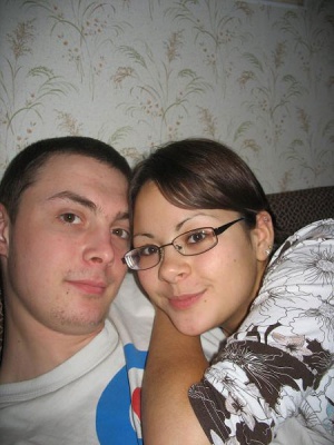 ееее... Ильмира и Ярик. Фотка 2008 года.