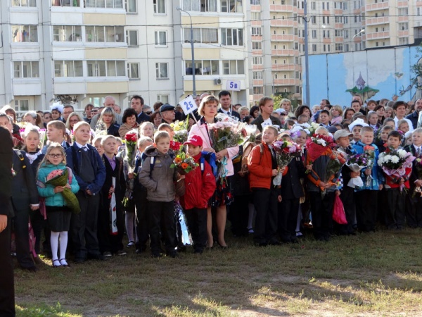 День знаний 2012 в районе Косино-Ухтомский-3