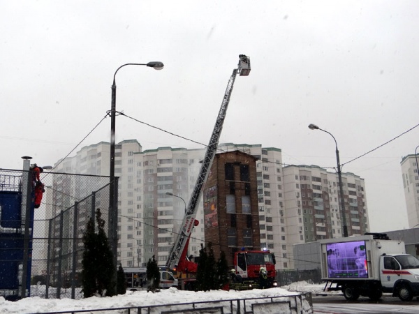 Официальное открытие пожарной части в Кожухово