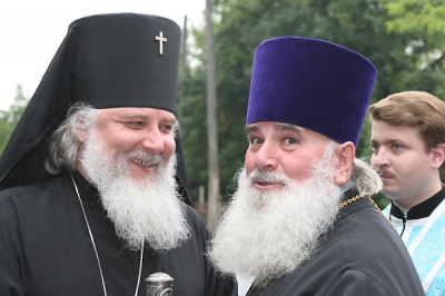 Богослужение возглавил архиепископ Истринский Арсений
