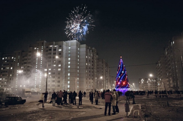 Новогодняя ночь.Кожухово. ))))))