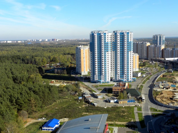 Вид на 9-а микрорайона Кожухово